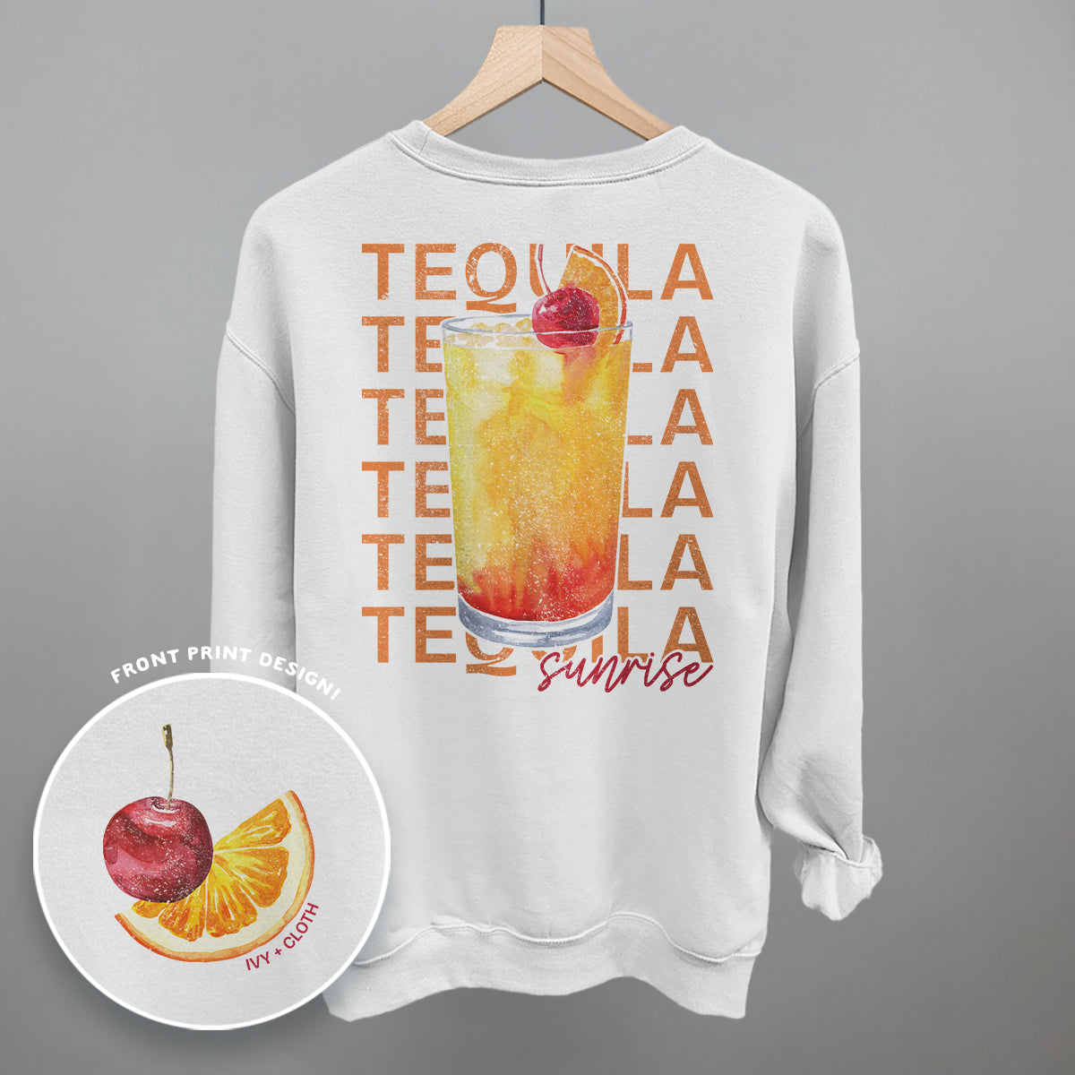 Tequila Sunrise (Back Print)