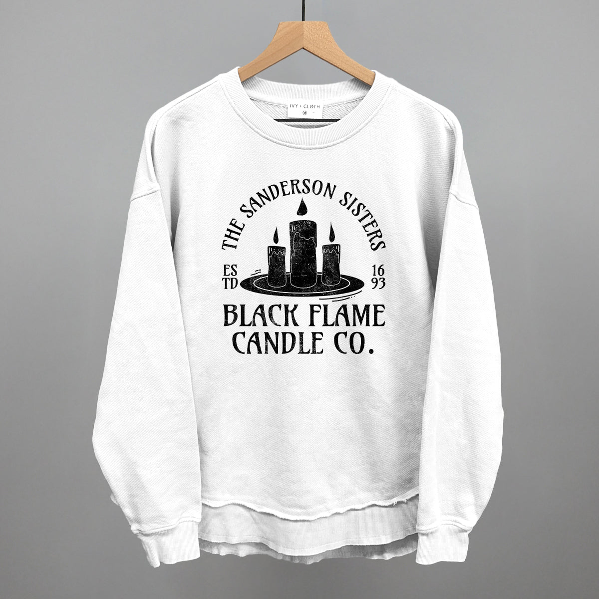The Sanderson Sister Black Flame Candle Co