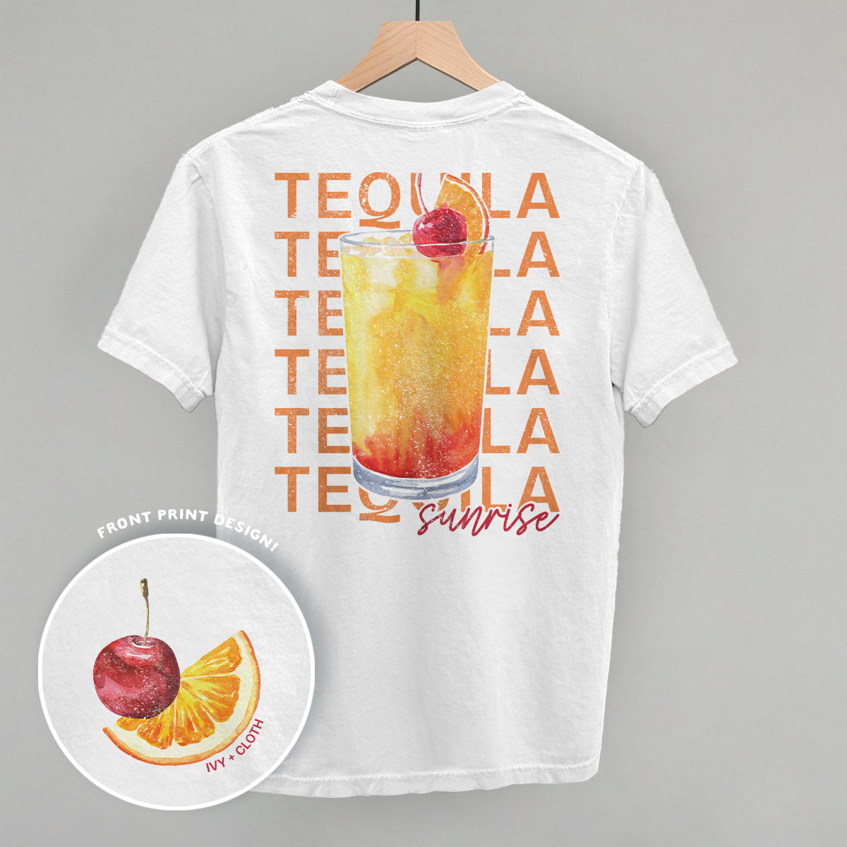 Tequila Sunrise (Back Print)