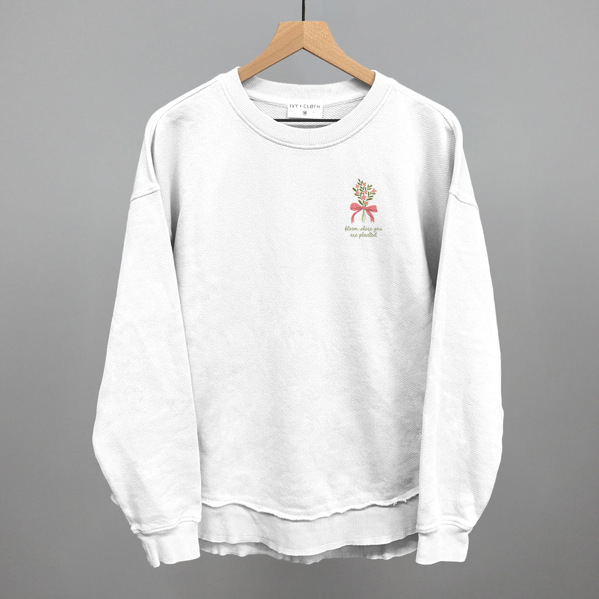 Bloom Where You Are Planted Bouquet (Left Chest)