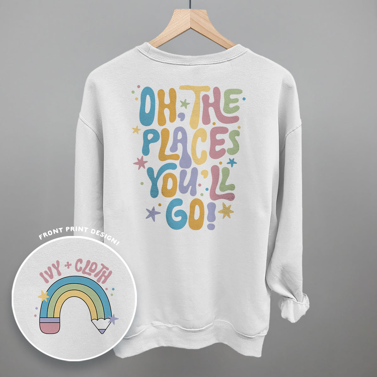 Oh, The Places You'll Go (Back Print)