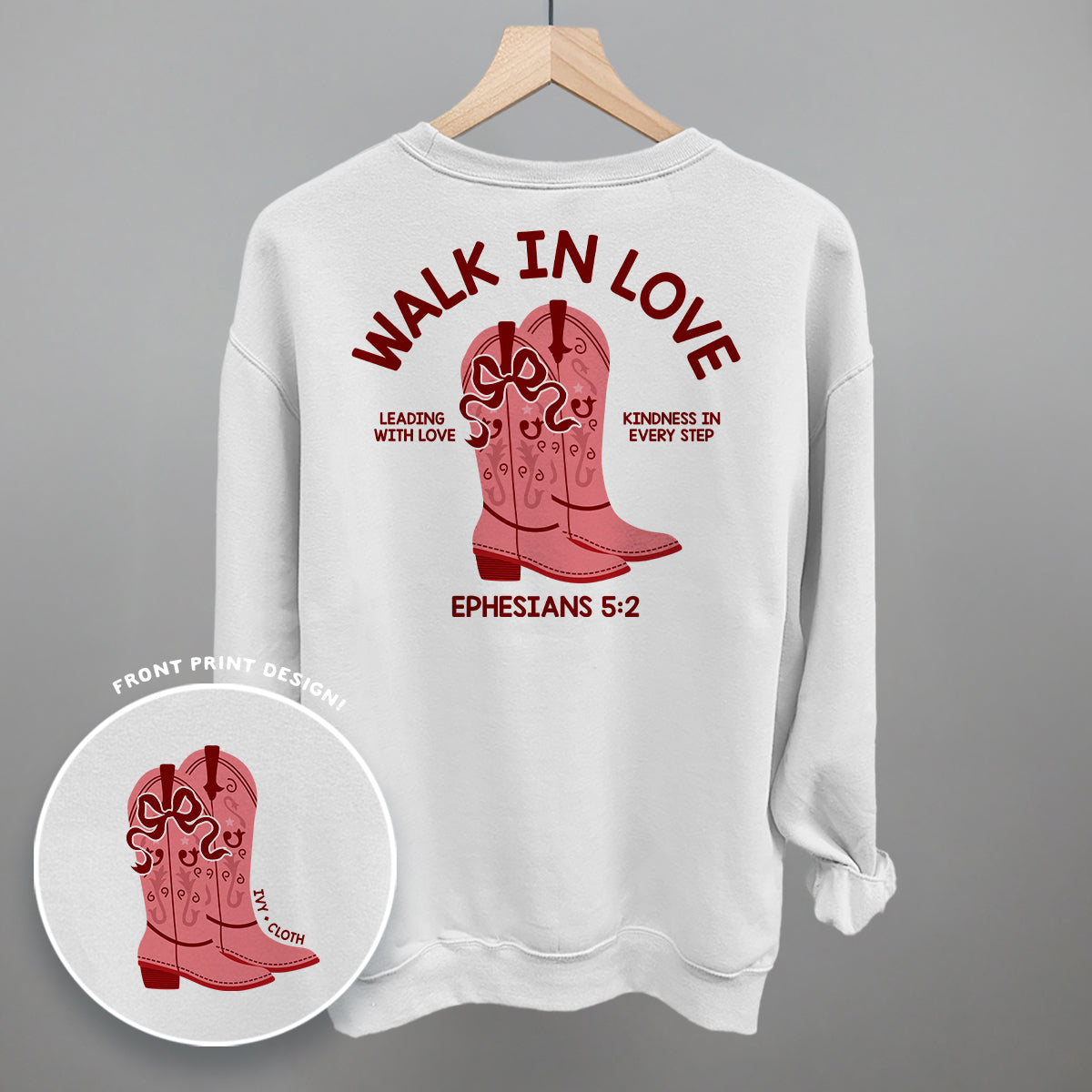 Walk In Love Ephesians 5:2 (Back Print)