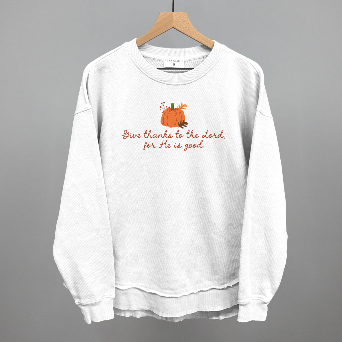 Give Thanks To The Lord Pumpkin