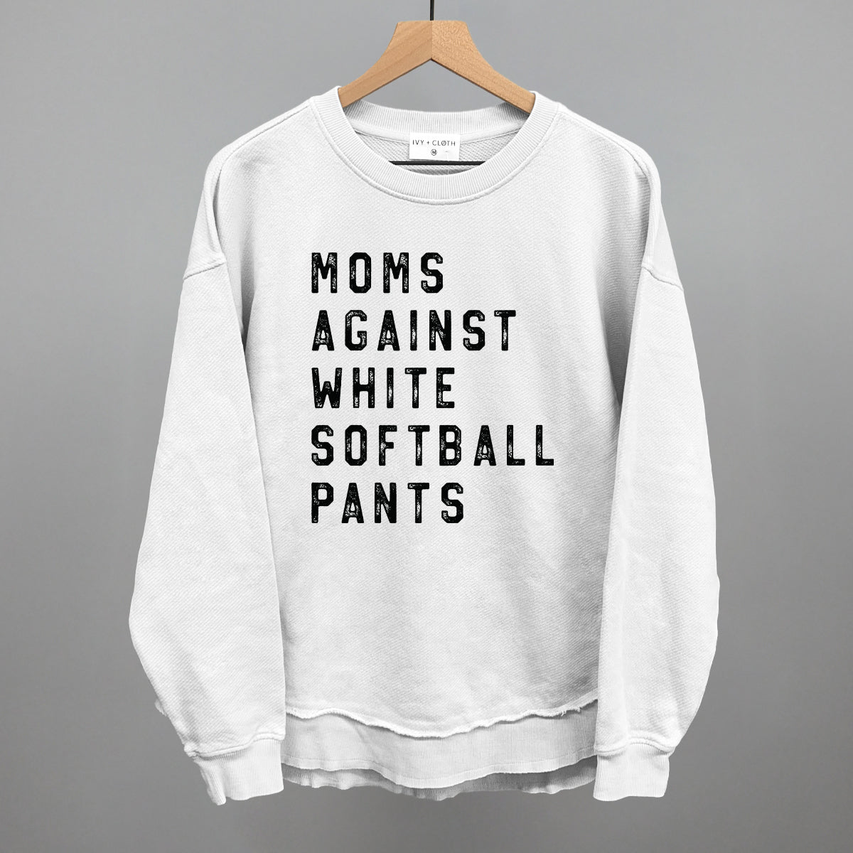 Moms Against White Softball Pants