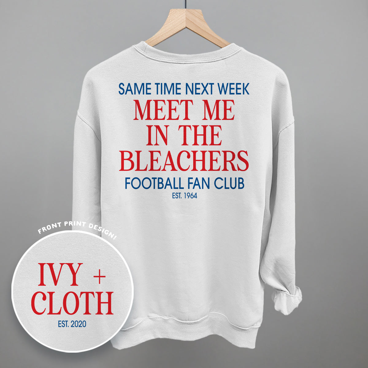 Meet Me In The Bleachers (Back Print)