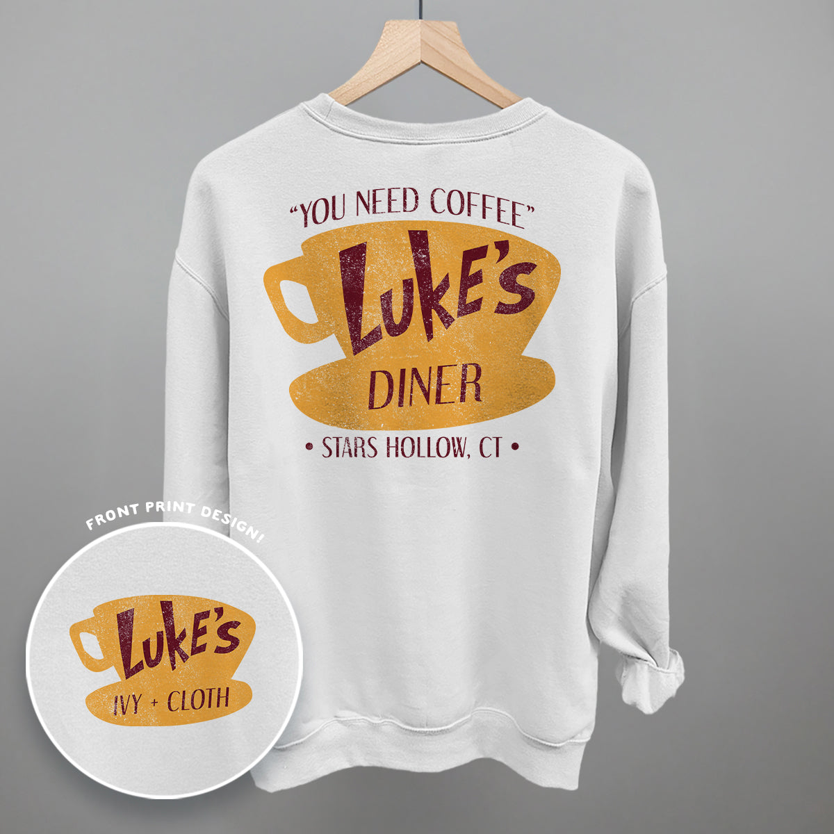 Luke's Diner Doodle (Back Print)