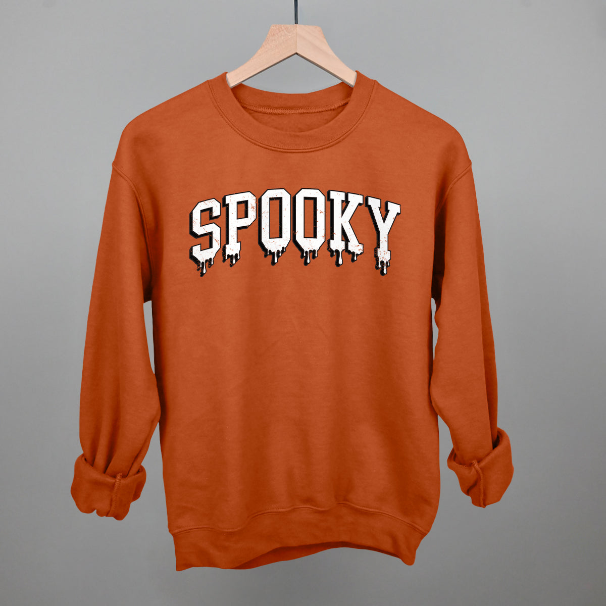 Spooky Dripping Collegiate Letters