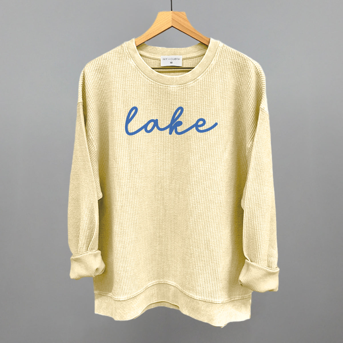 Lake Blue Script