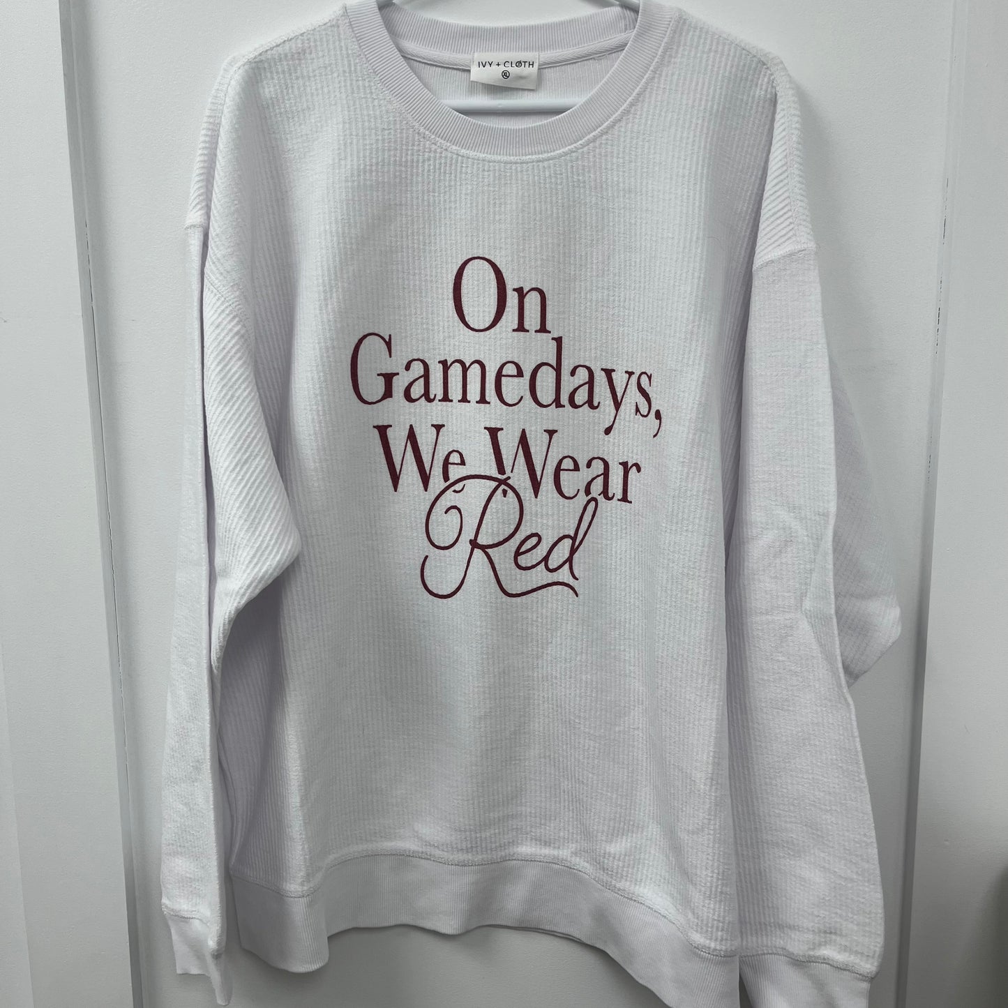 On Gamedays We Wear Red - XL - WH SALE