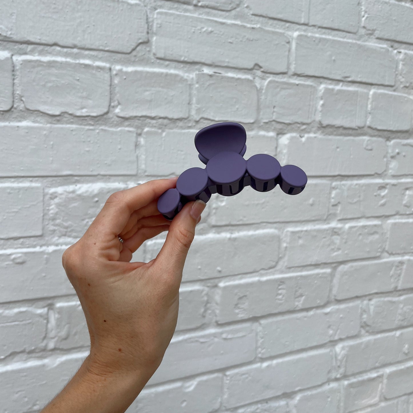 Lavender Haze Circles Claw Clip