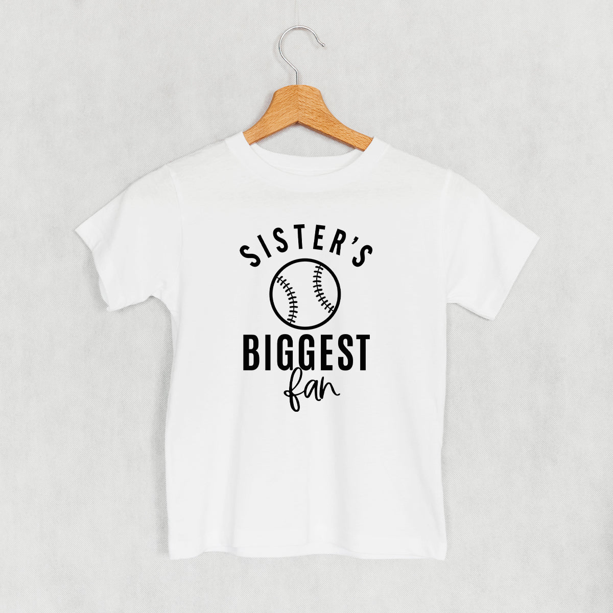 Sister's Biggest Fan Baseball (Kids)