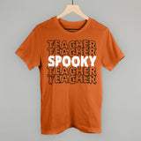 Spooky Teacher Outline