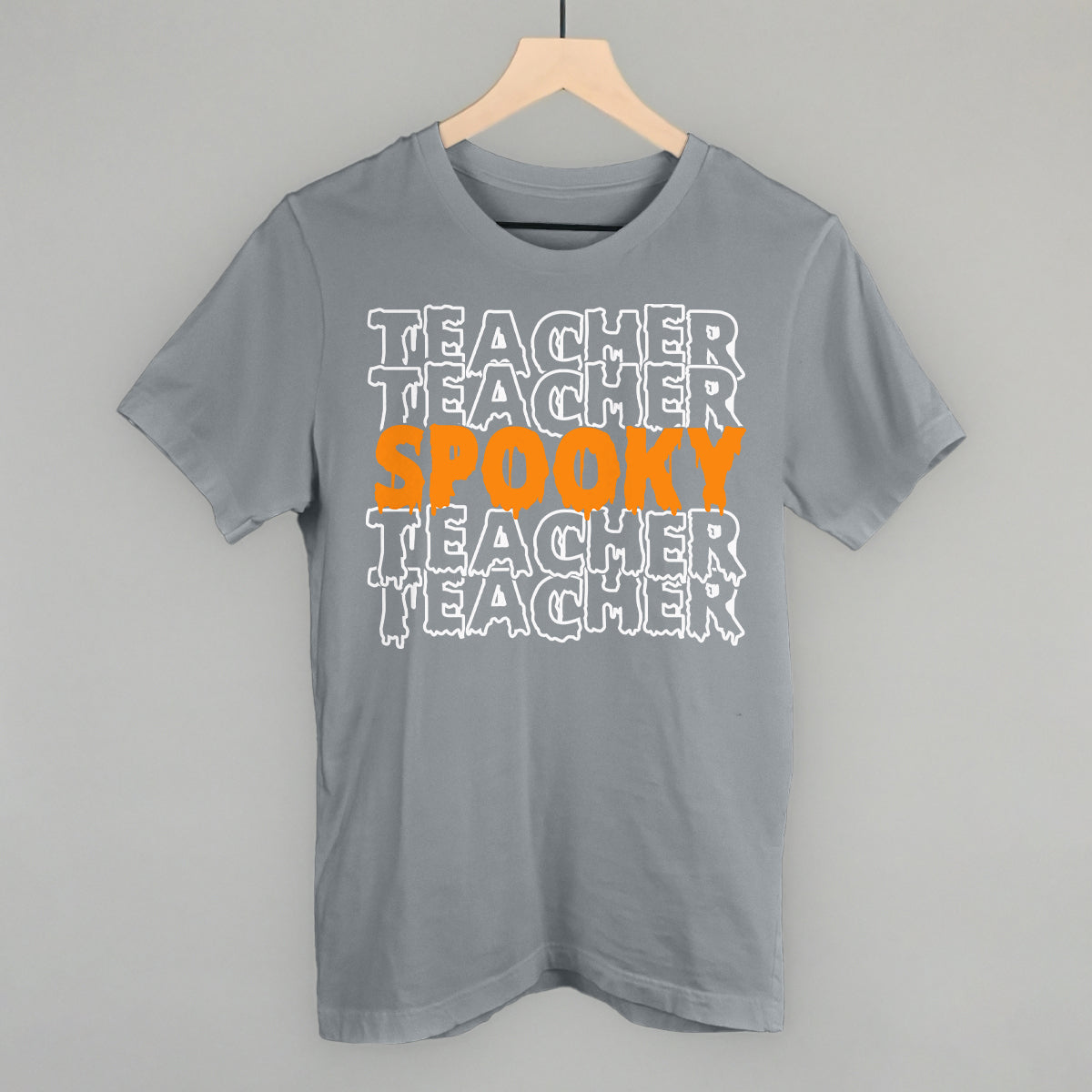 Spooky Teacher Outline