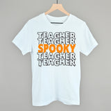 Spooky Teacher Outline