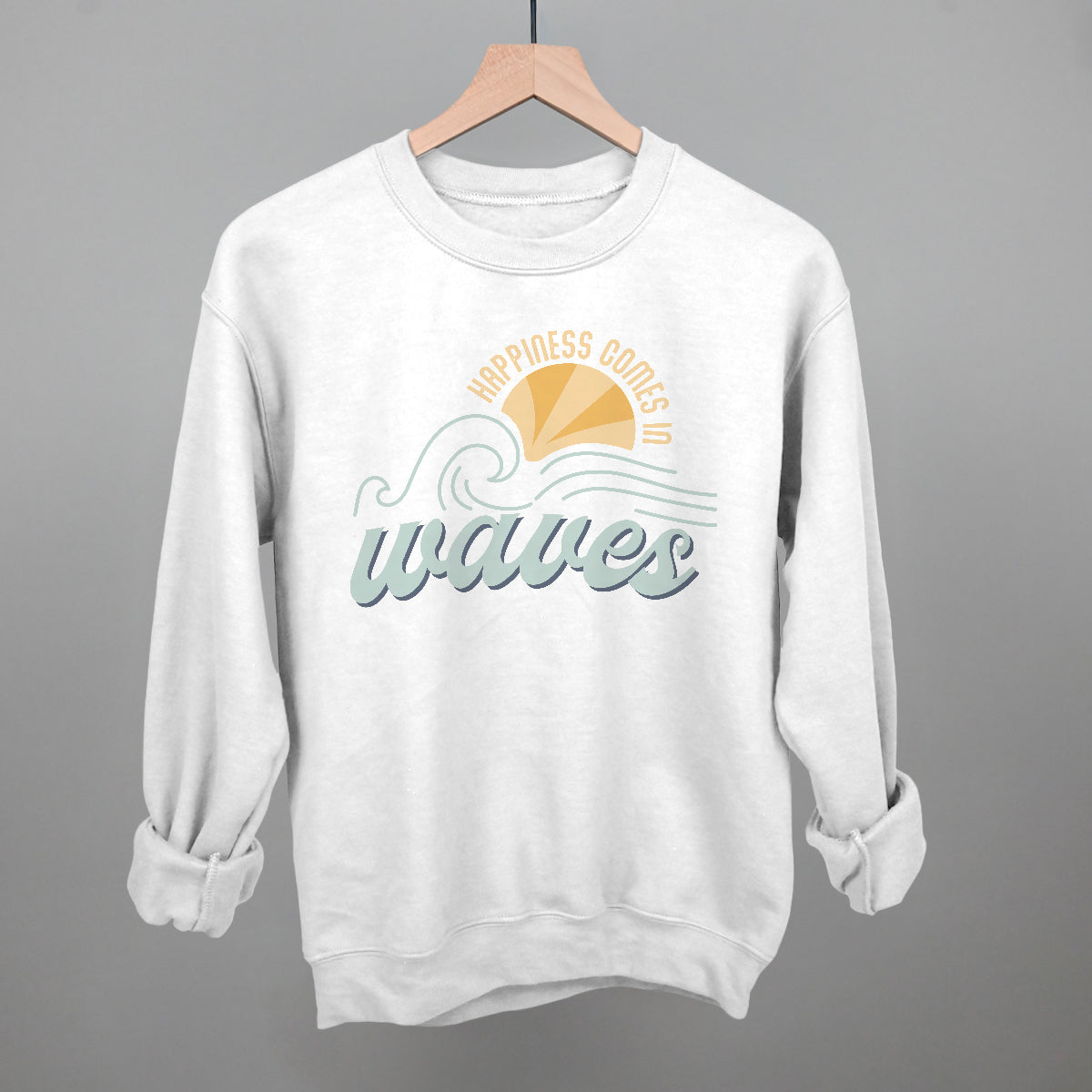 Happiness Comes In Waves