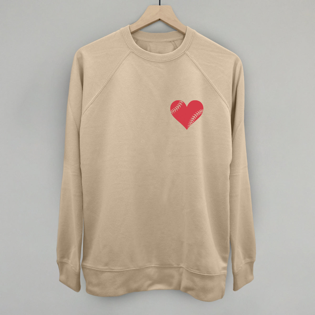 Baseball Heart (Left Chest)