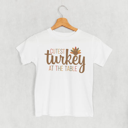 Cutest Turkey At The Table (Kids)
