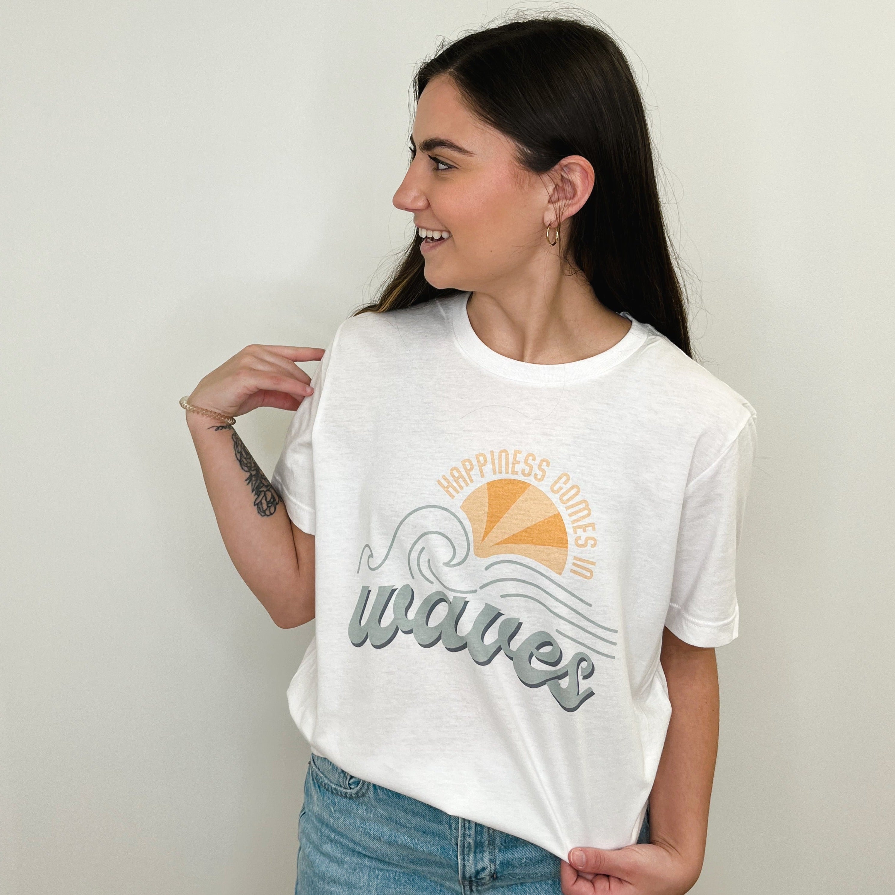 Happiness Comes In Waves