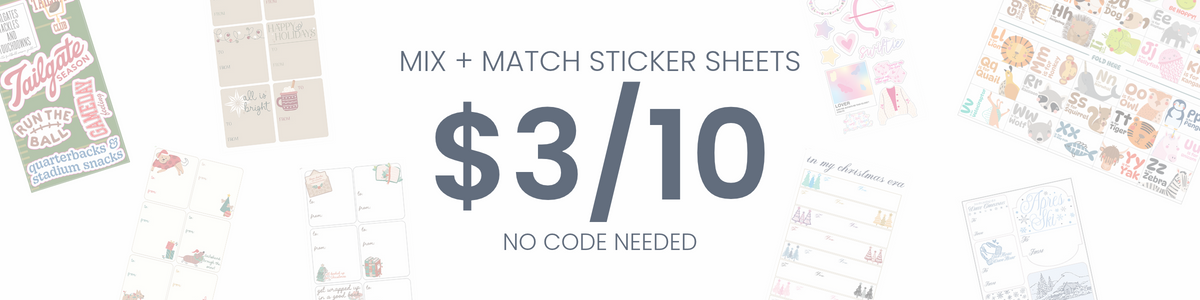 Christmas: Sticker Sheets