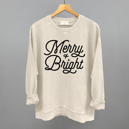 Merry And Bright (Monoline Script) (Black)