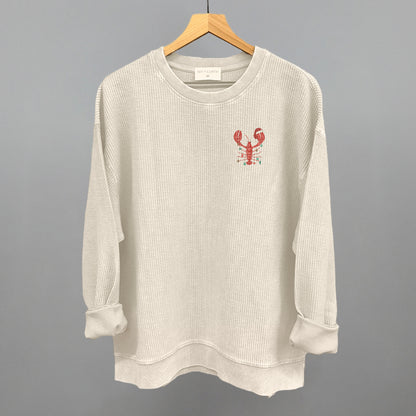 Lobster Claus Doodle (Left Chest)