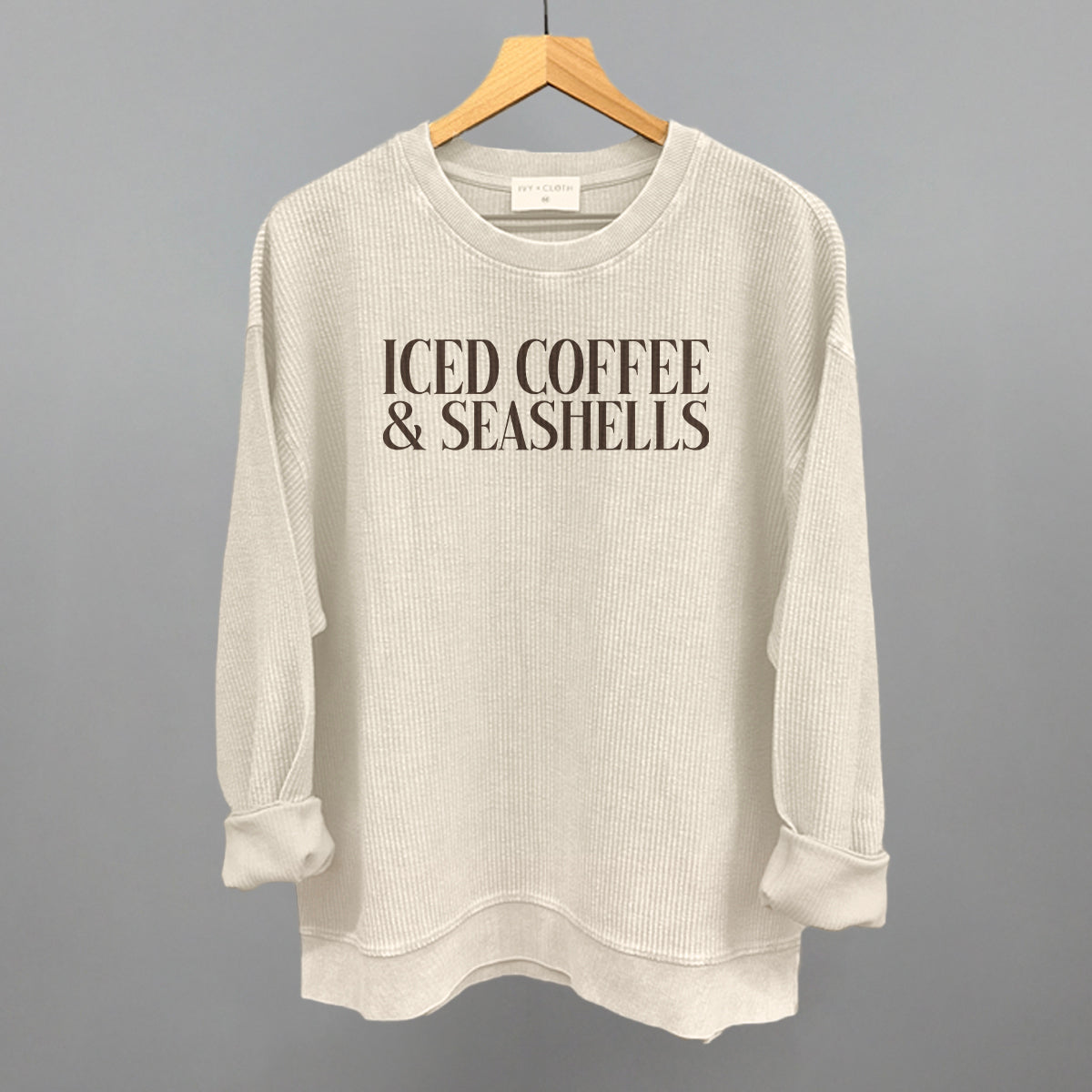 Iced Coffee And Seashells