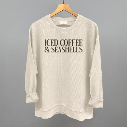 Iced Coffee And Seashells