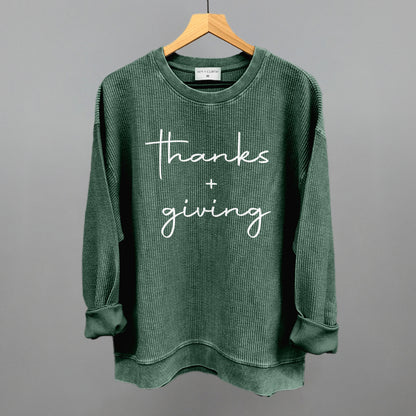 Thanks And Giving