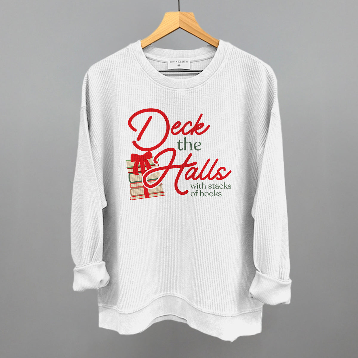 Deck The Halls With Stacks Of Books