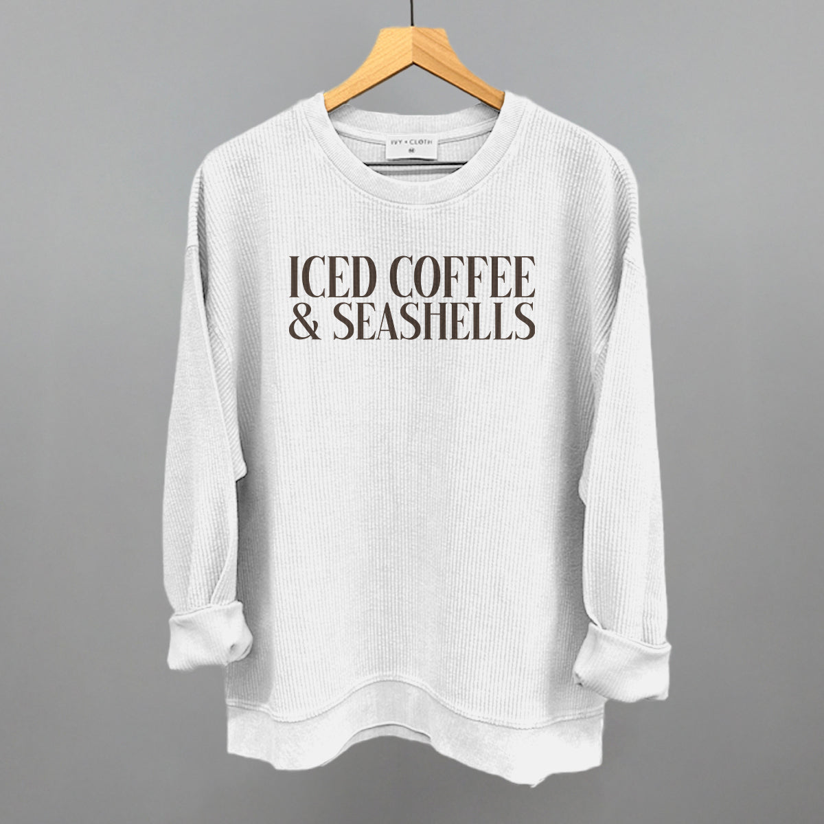 Iced Coffee And Seashells