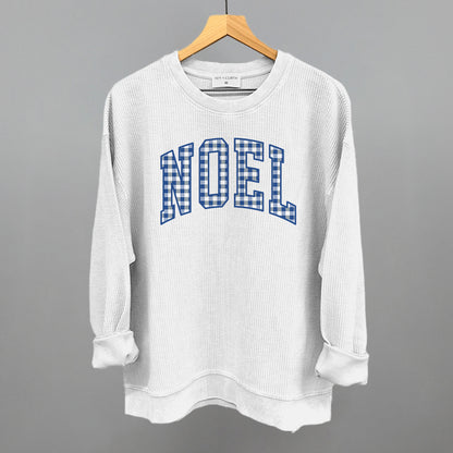 Noel Blue Gingham Arch