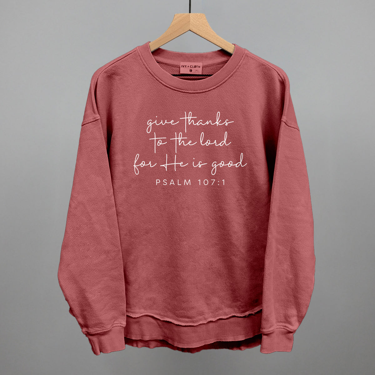 Give Thanks To The Lord Script