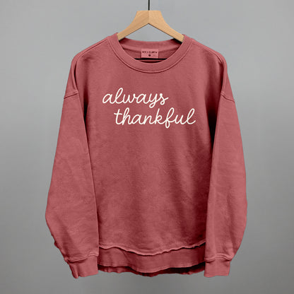 Always Thankful Script