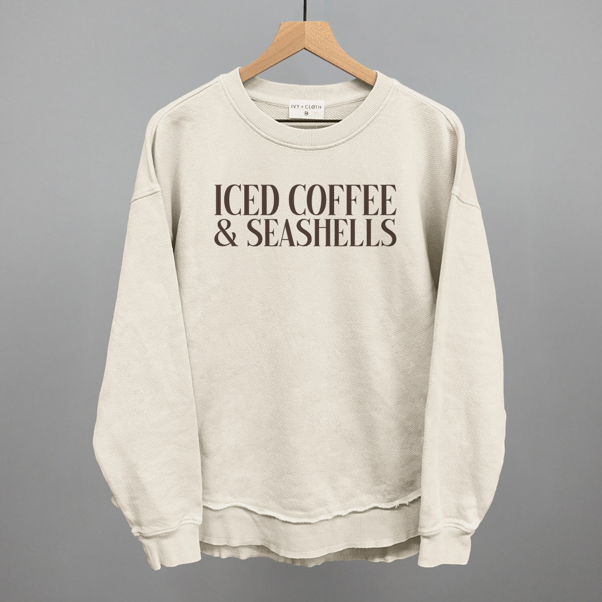 Iced Coffee And Seashells