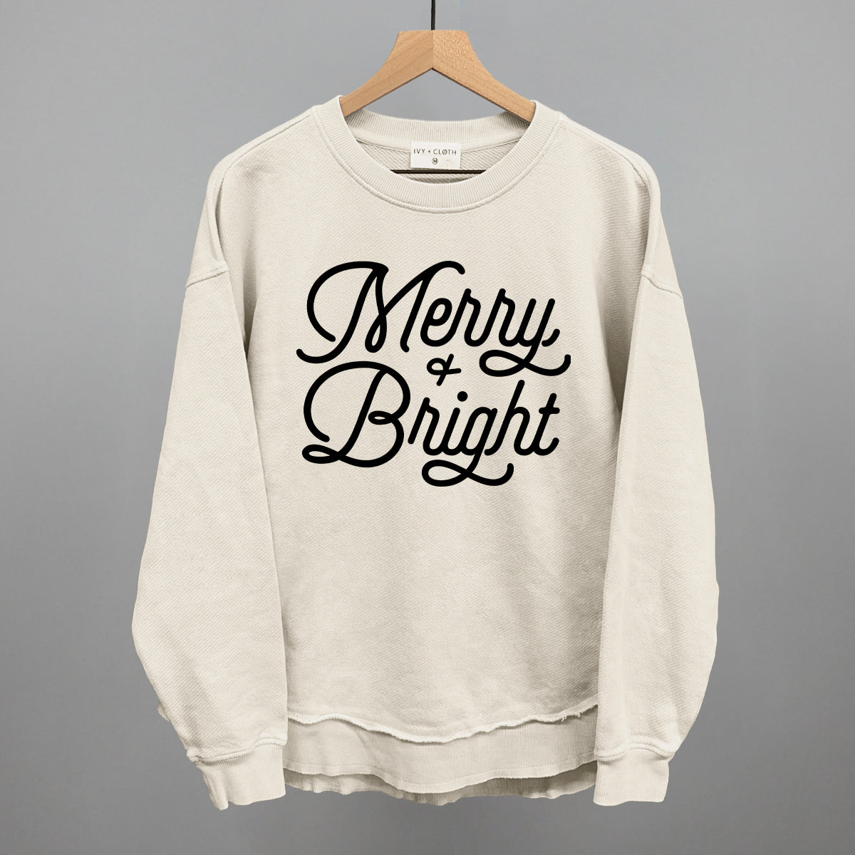 Merry And Bright (Monoline Script) (Black)