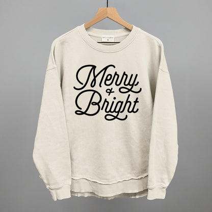 Merry And Bright (Monoline Script) (Black)