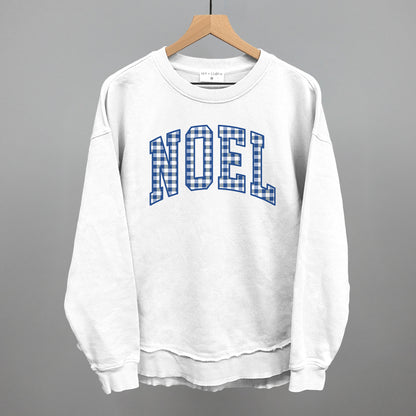 Noel Blue Gingham Arch
