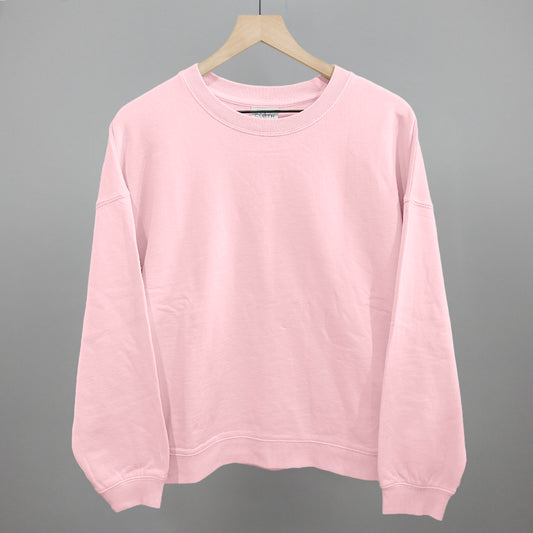 Blush Oversized Boxy Crew