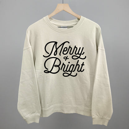 Merry And Bright (Monoline Script) (Black)