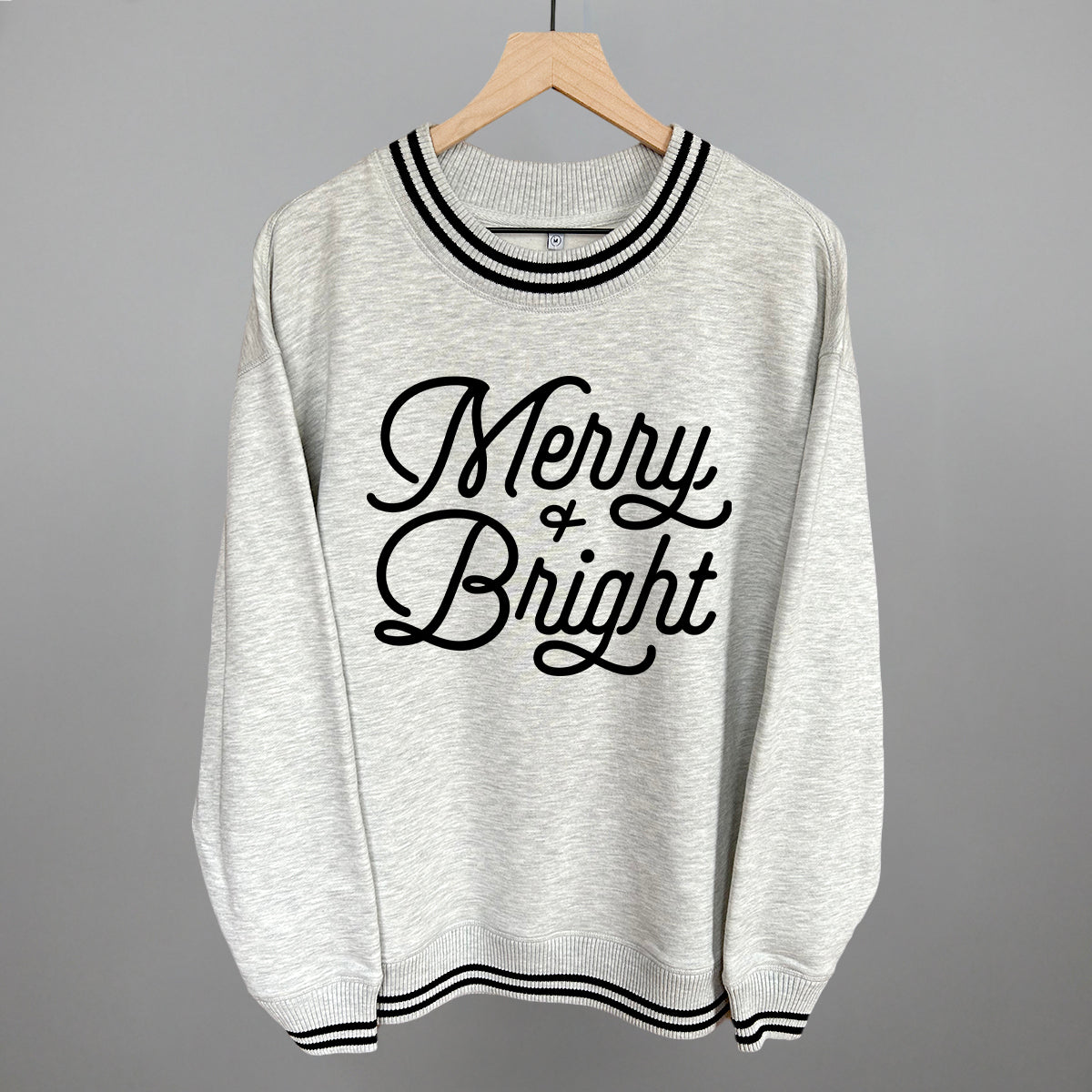 Merry And Bright (Monoline Script) (Black)