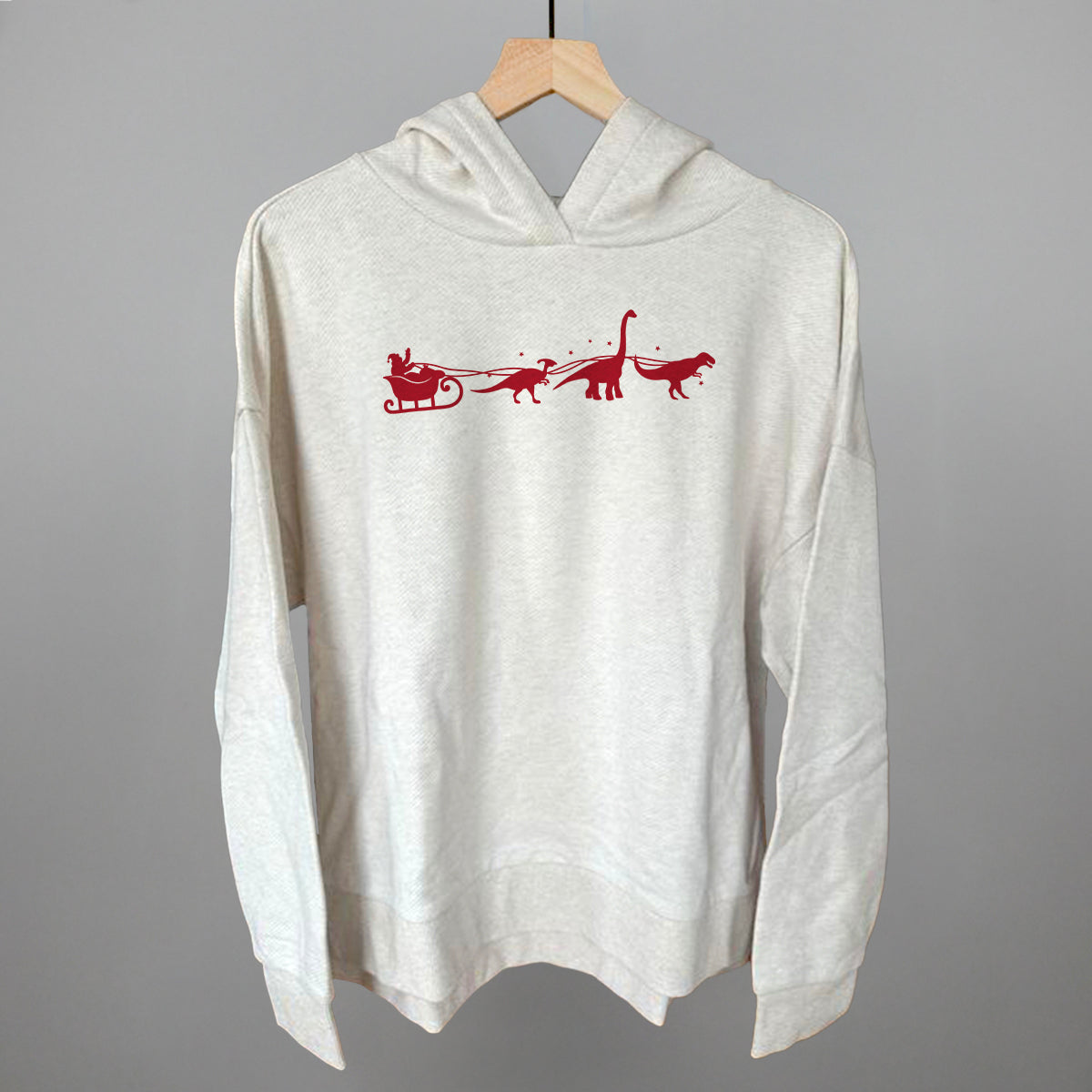 Dinosaurs And Santa's Sleigh