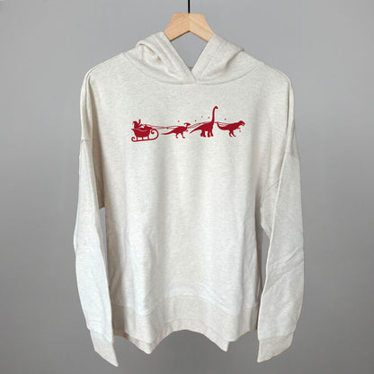 Dinosaurs And Santa's Sleigh