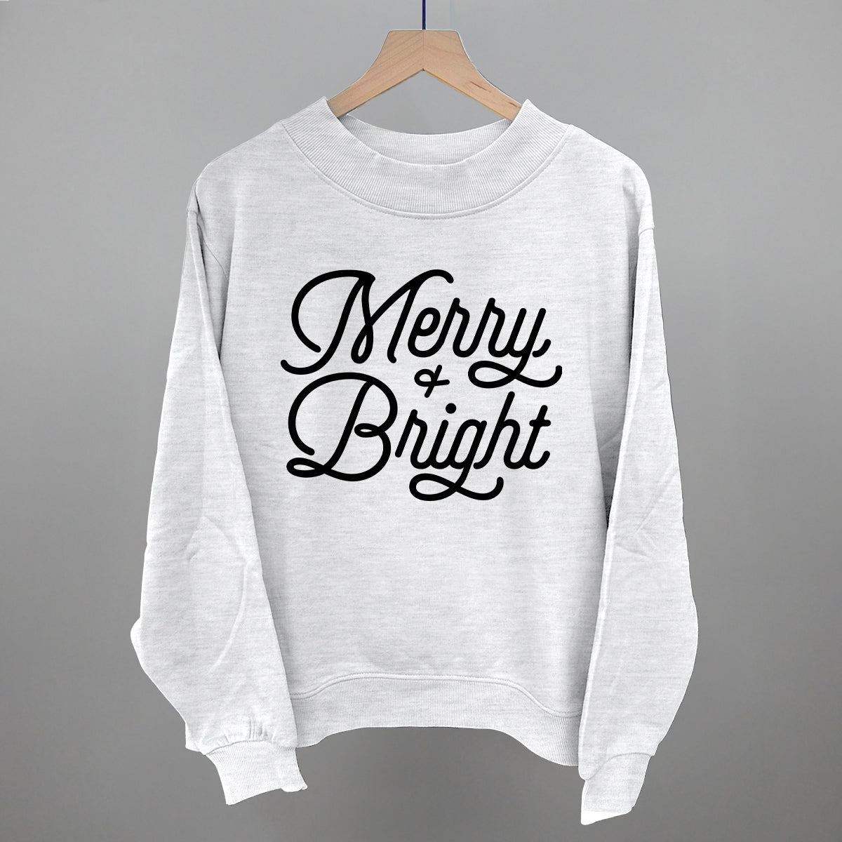 Merry And Bright (Monoline Script) (Black)