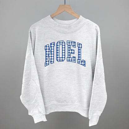Noel Blue Gingham Arch