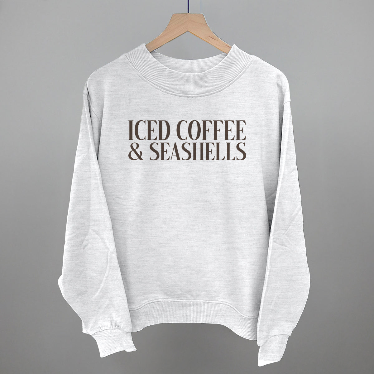 Iced Coffee And Seashells