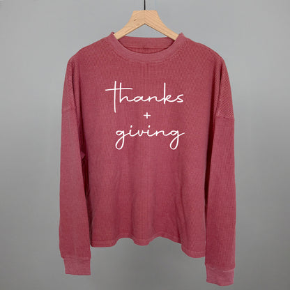 Thanks And Giving