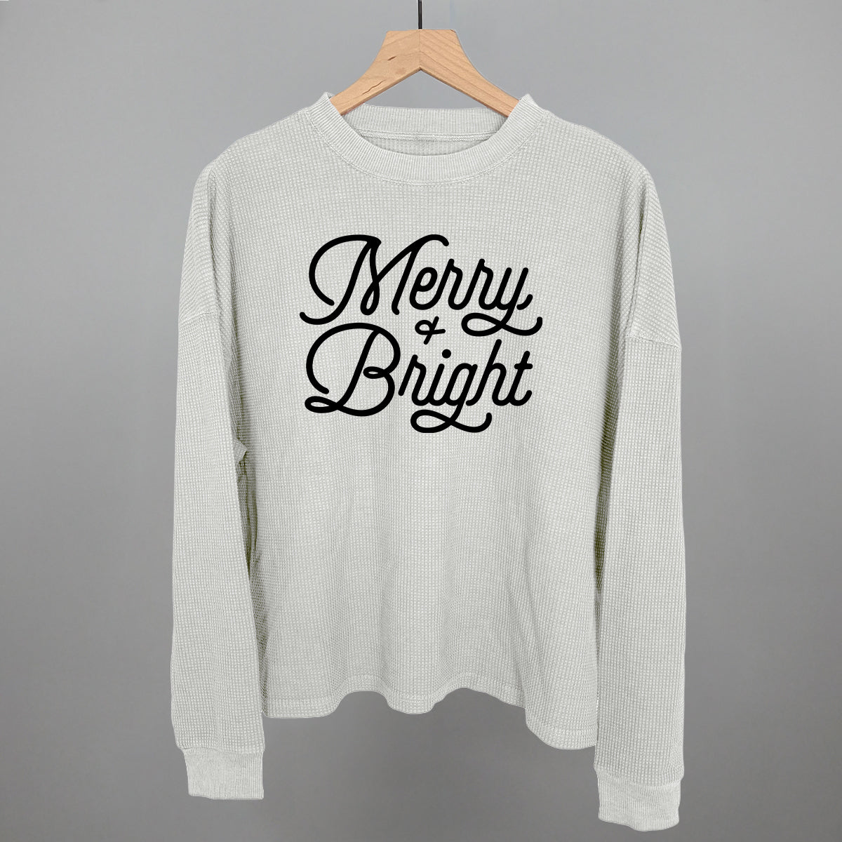 Merry And Bright (Monoline Script) (Black)