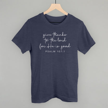 Give Thanks To The Lord Script