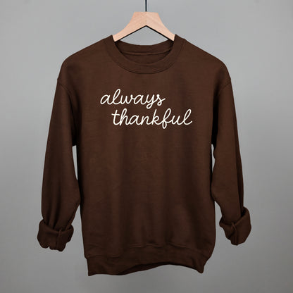 Always Thankful Script