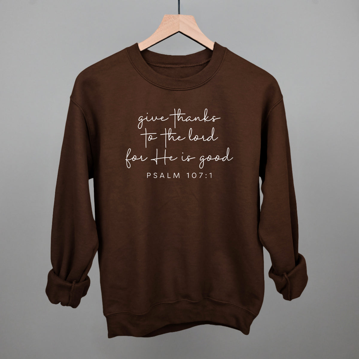 Give Thanks To The Lord Script